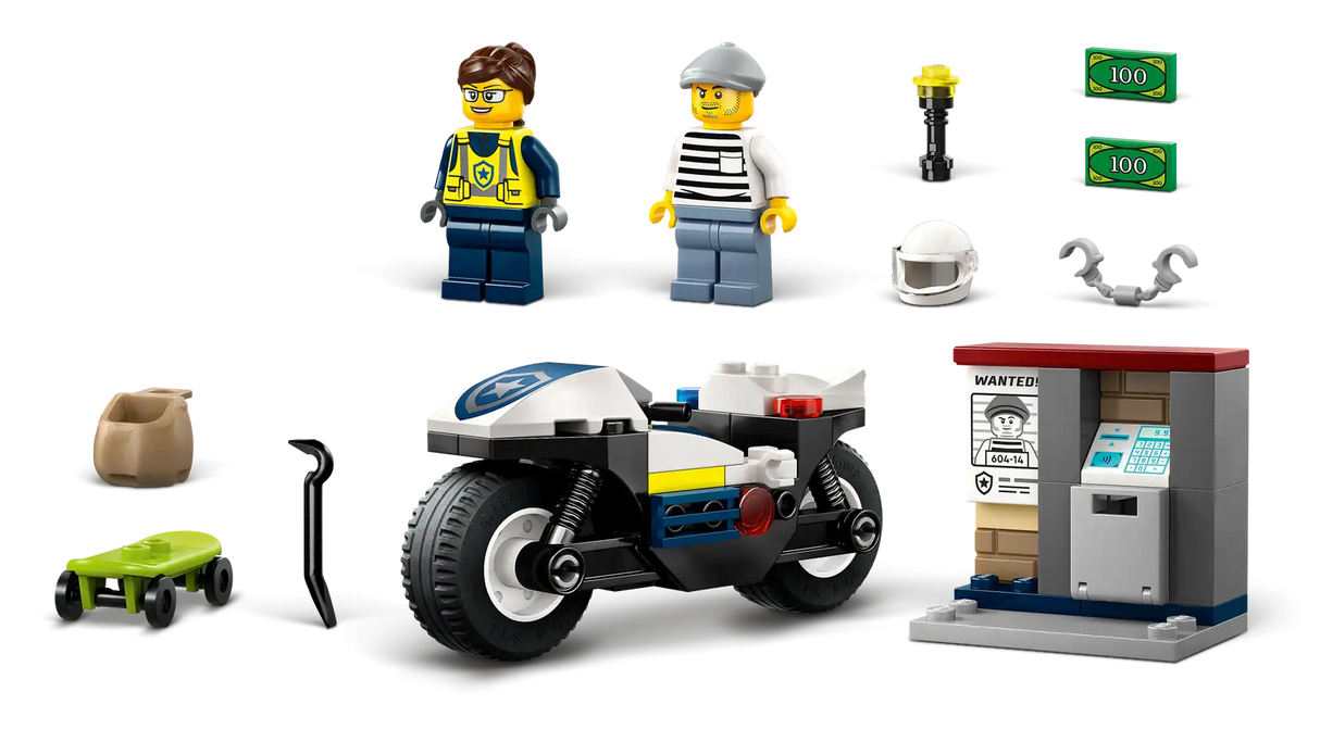 Police Motorcycle Chase