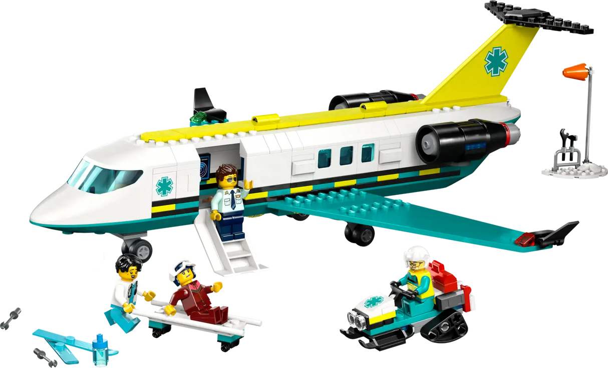 Emergency Air Ambulance Airplane