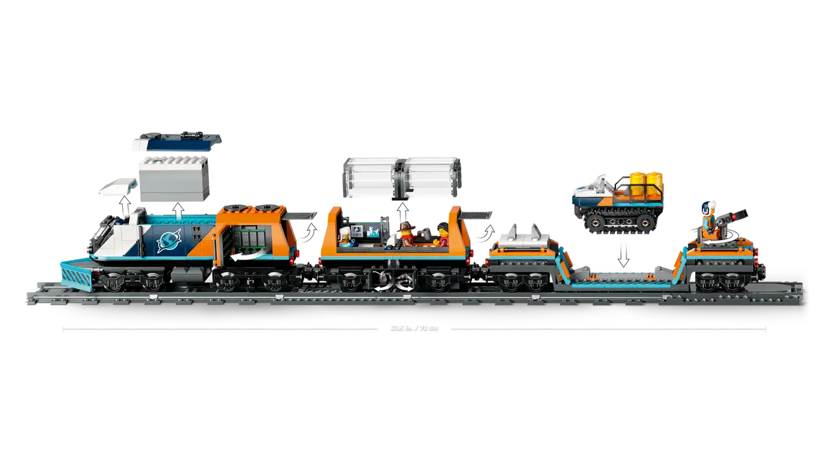 Explorers' Arctic Polar Express Train