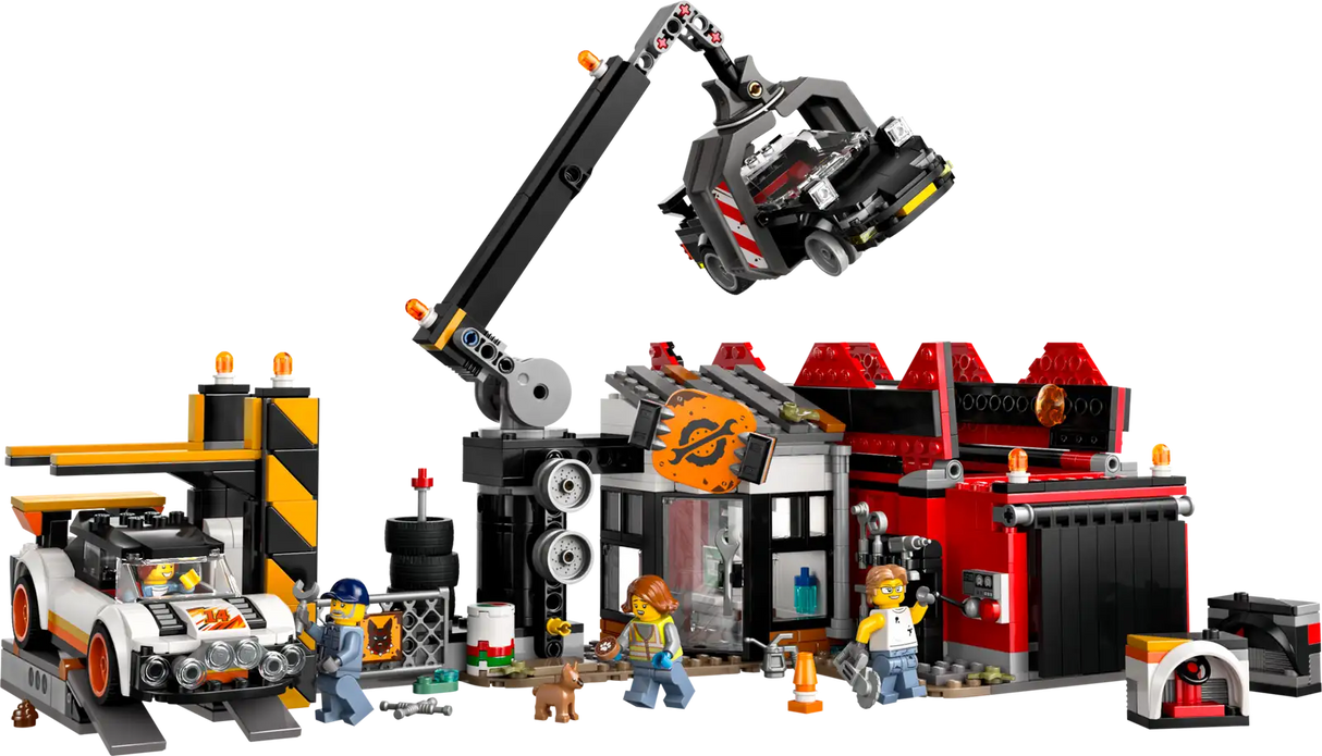 Scrapyard with Cars
