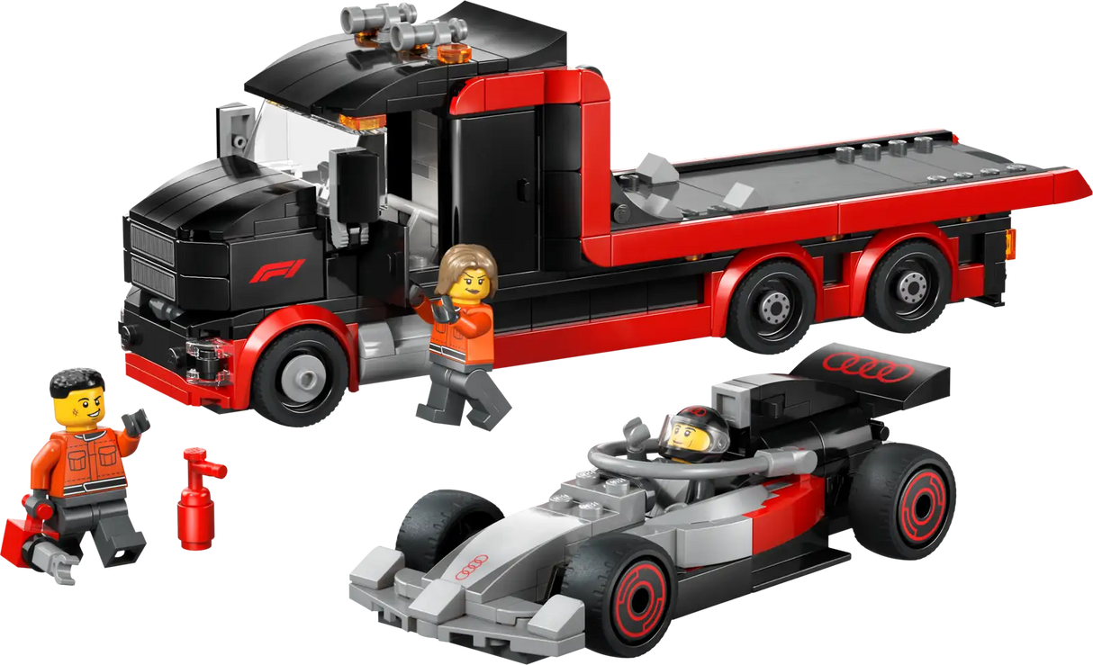 F1® Display Truck with Audi F1® Race Car