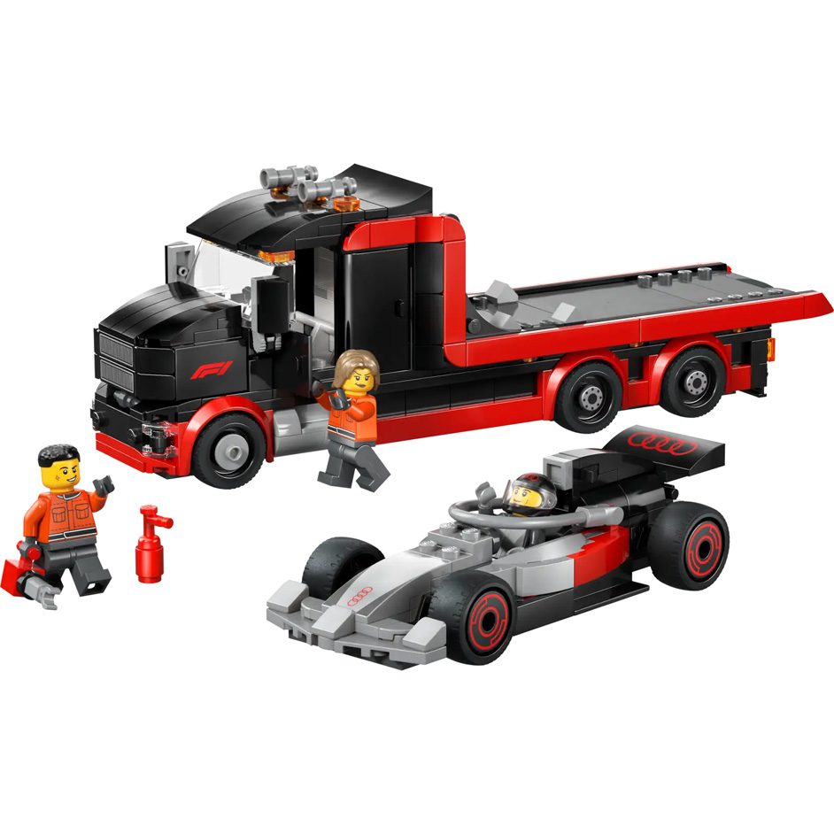 F1® Display Truck with Audi F1® Race Car