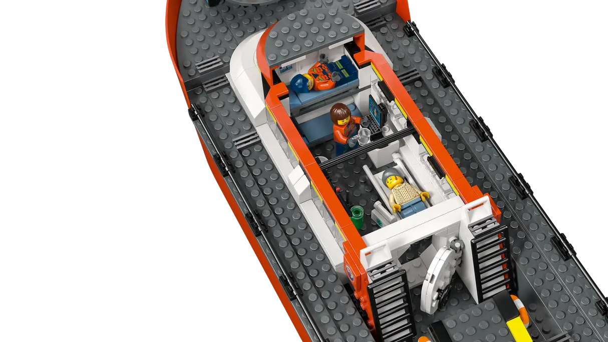 Coast Guard Rescue Boat & Helicopter