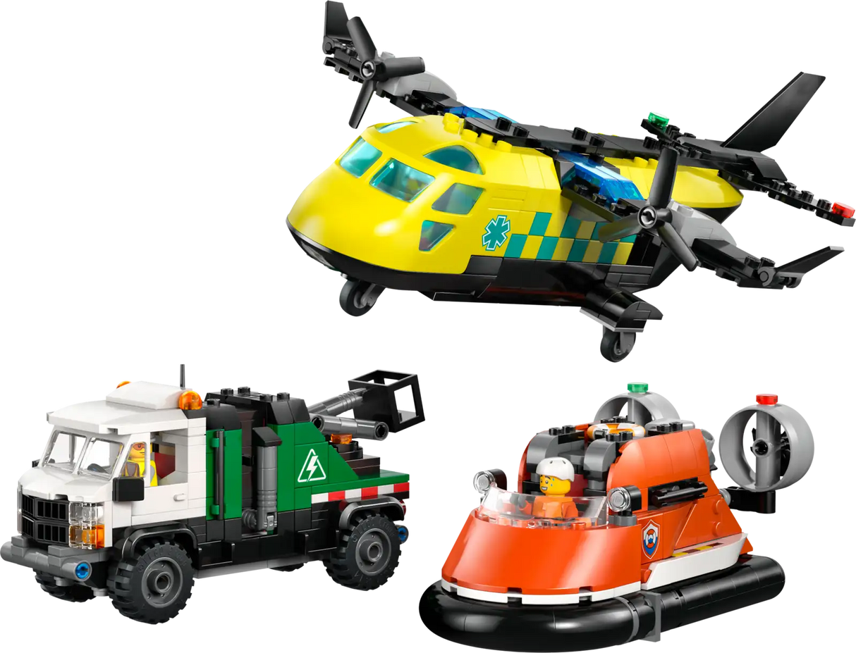 Airplane, Service Truck & Hovercraft Remix