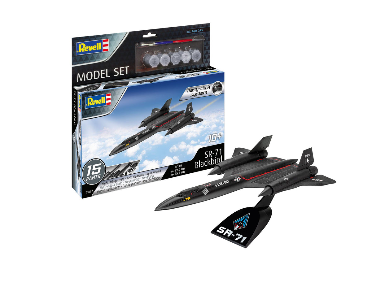 Model Set Lockheed SR-71 Blackbird easy-click-syst
