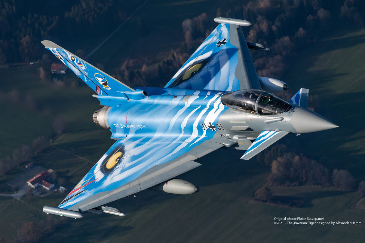Model Set Eurofighter Typhoon"Bavarian Tiger 2021"