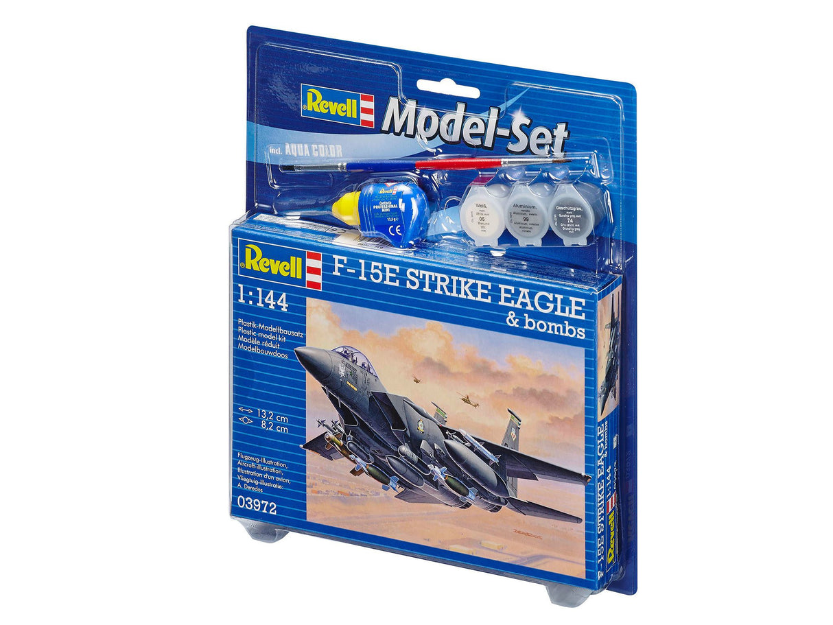 Model Set F-15E Strike Eagle & bombs