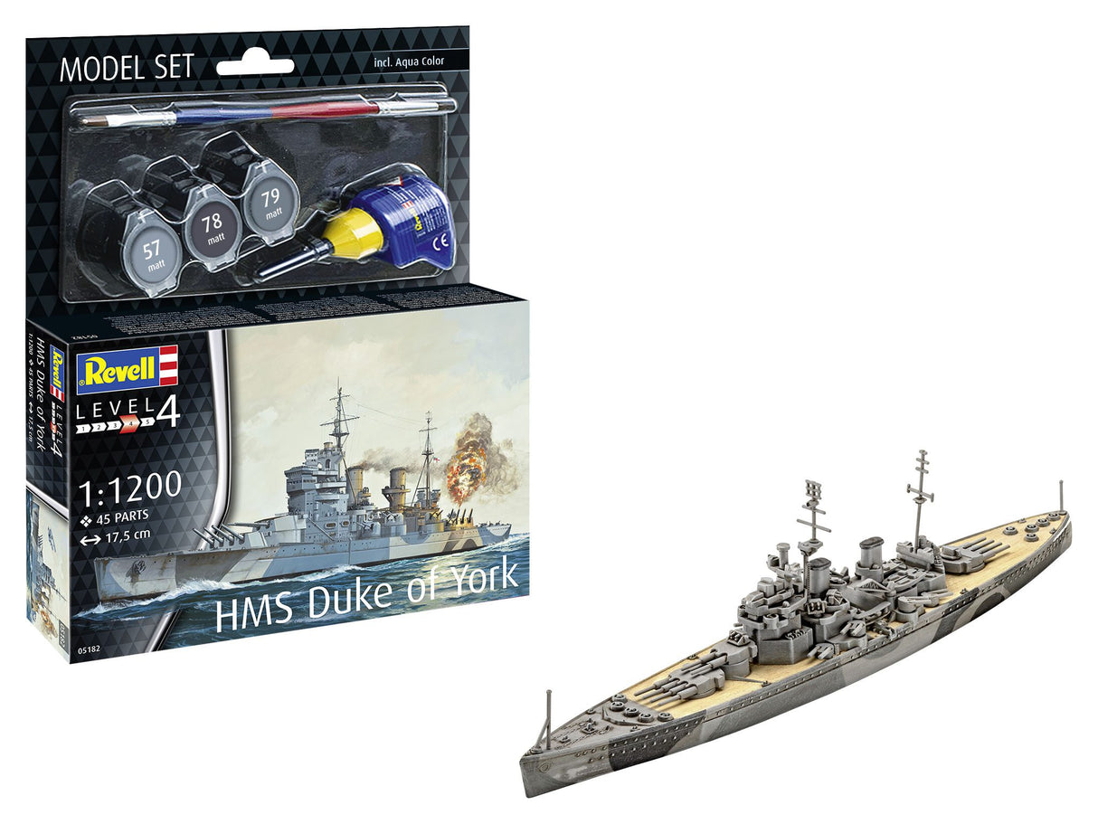 Model Set Battleship HMS Duke of York
