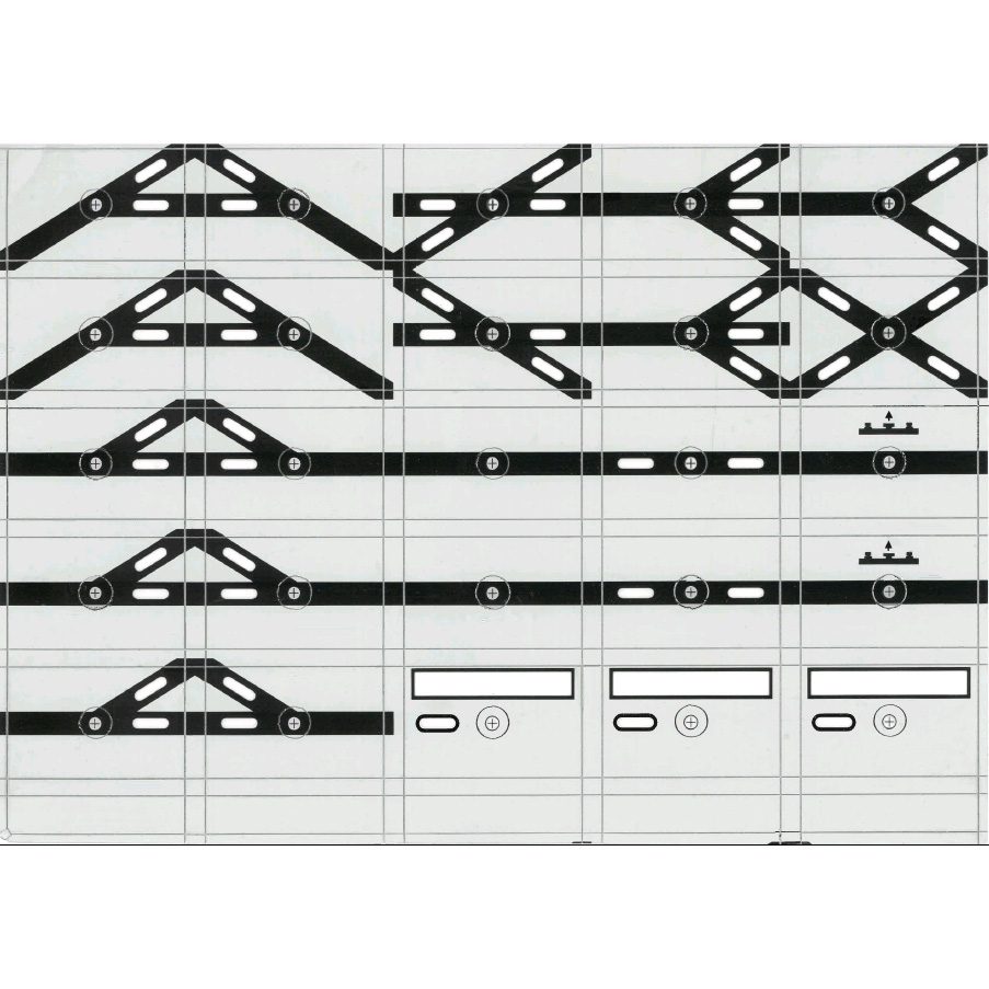 Track-Control foil turnout symbols