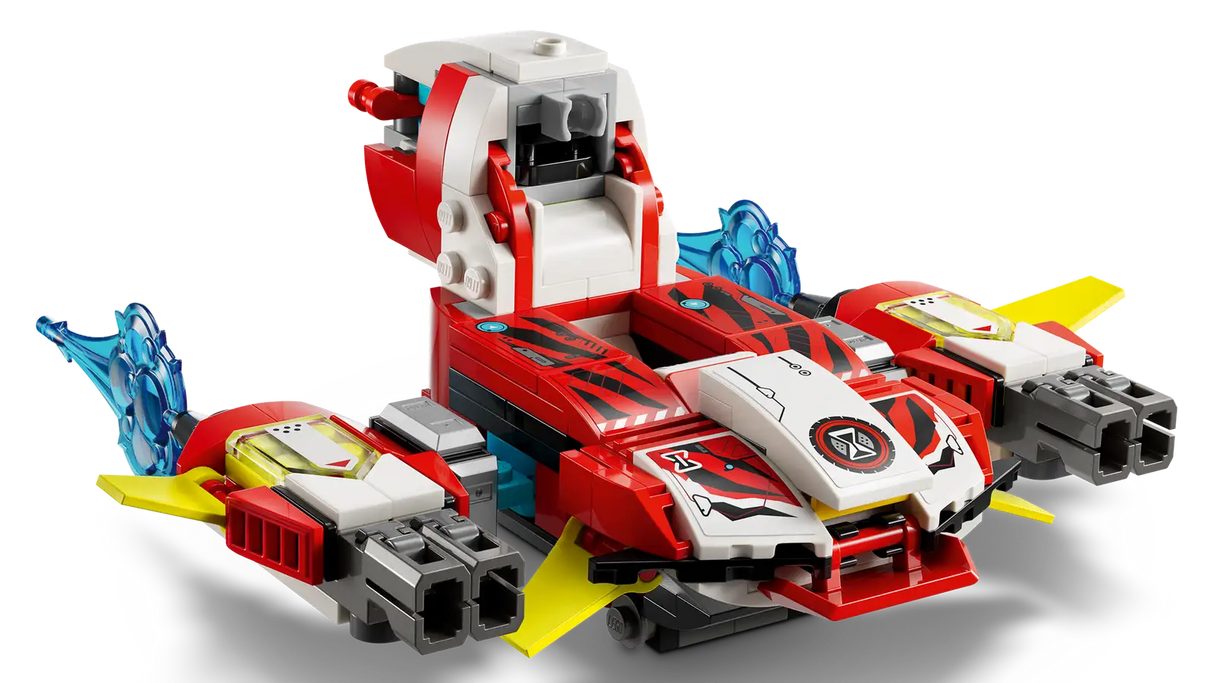 Cooper's Tiger Mech & Zero's Hot Rod Car