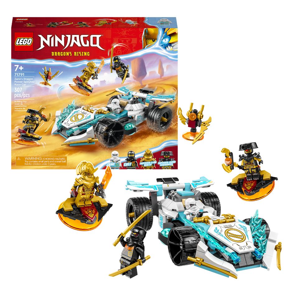 Zane’s Dragon Power Spinjitzu Race Car