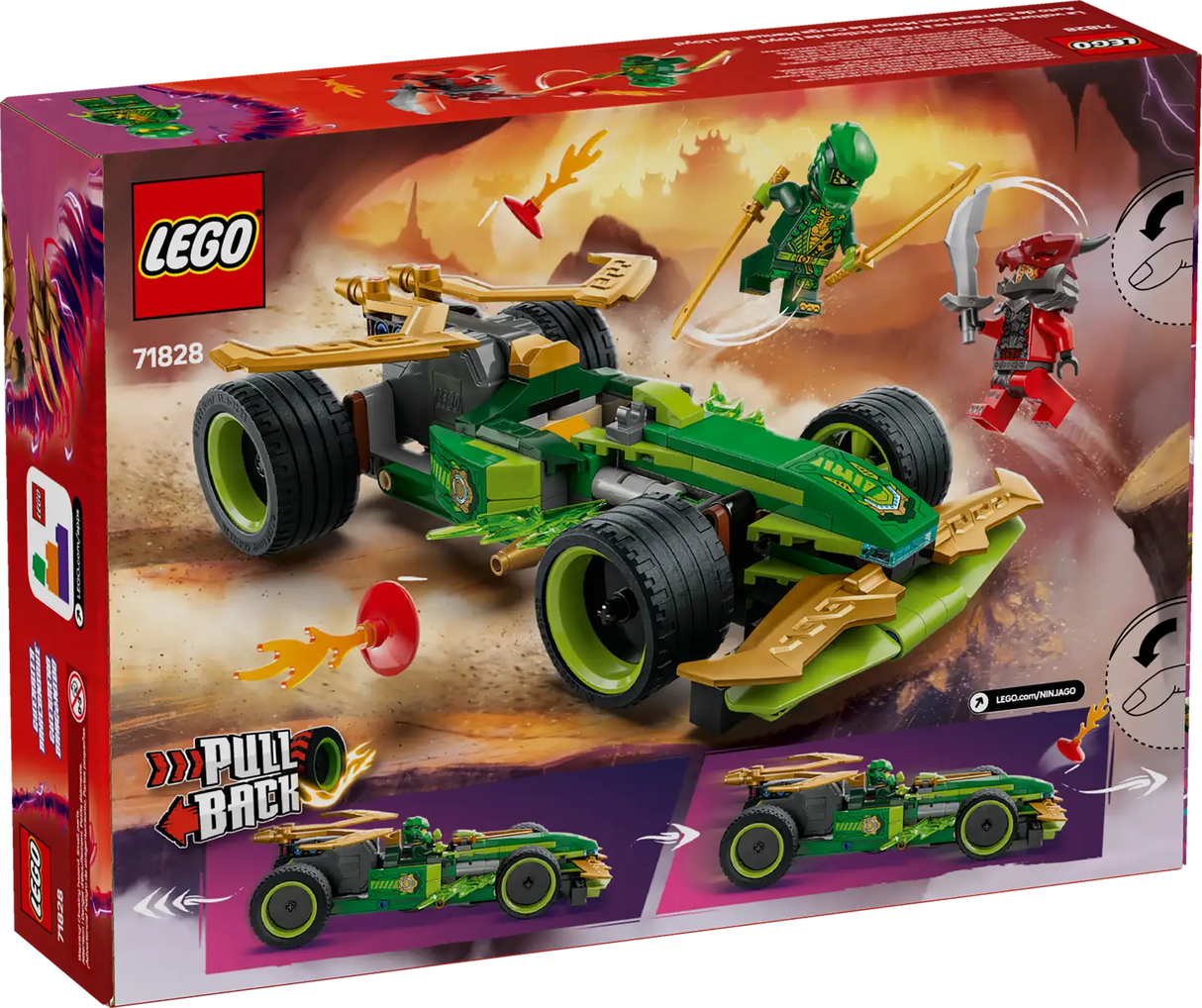 Lloyd's Pull-Back Race Car