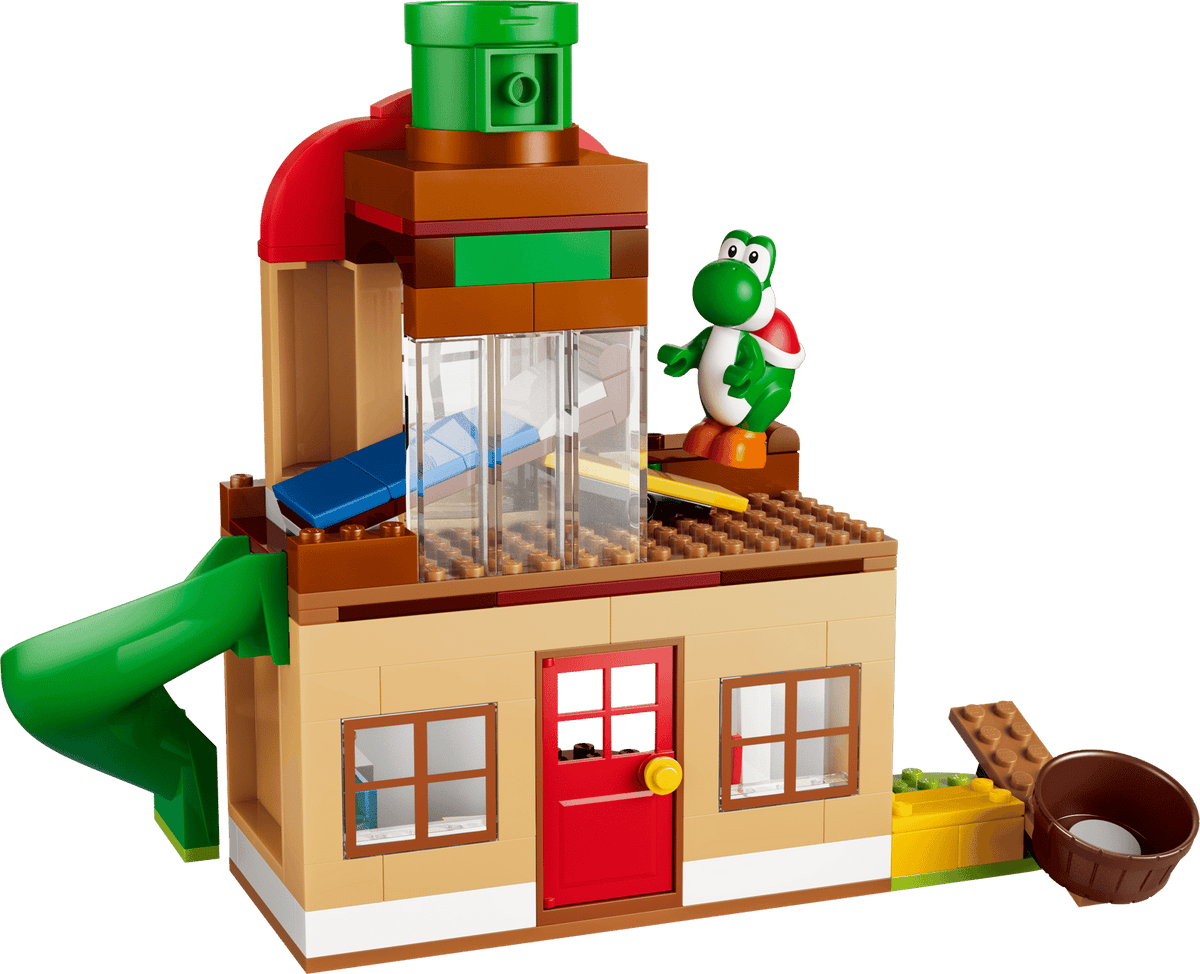 Yoshi at Mario's House