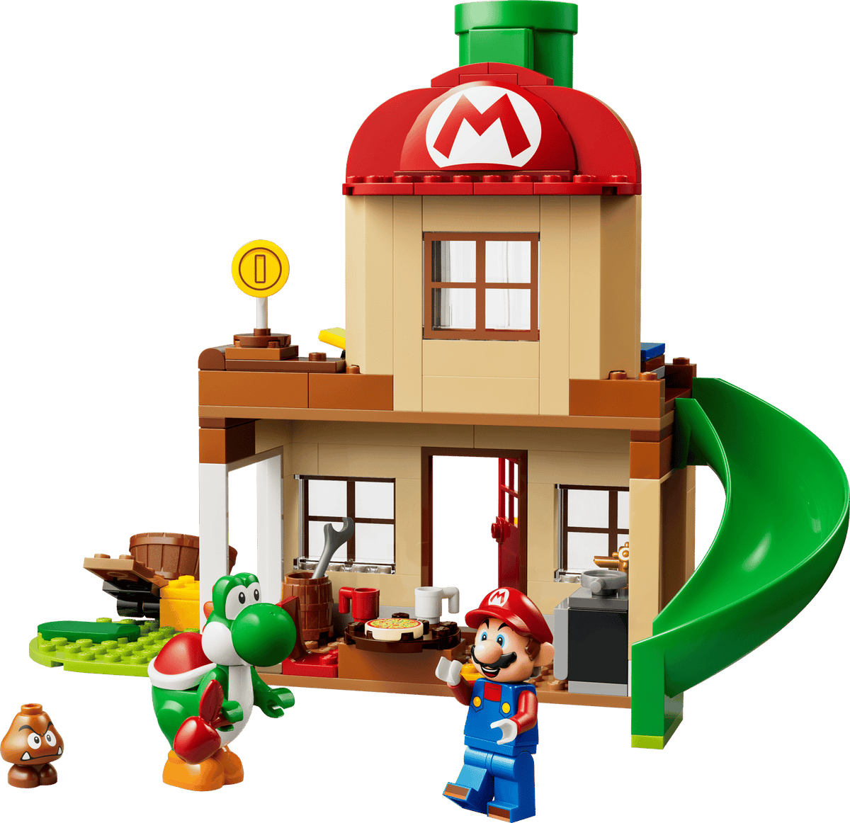 Yoshi at Mario's House