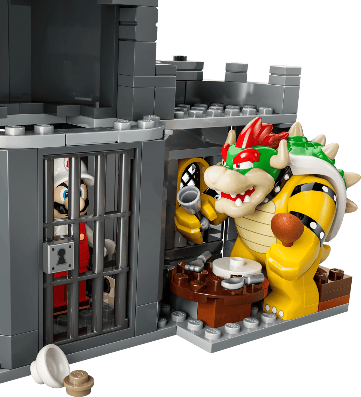 Fire Mario & Bowser's Castle