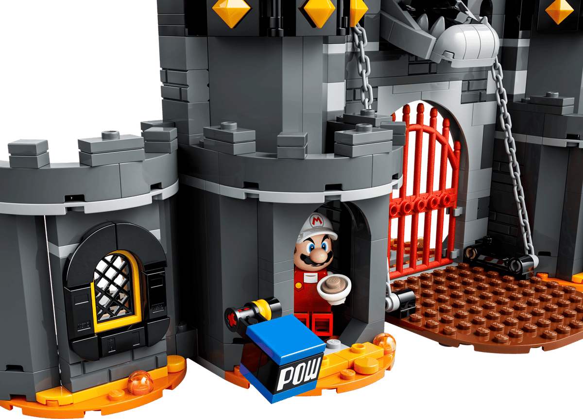 Fire Mario & Bowser's Castle