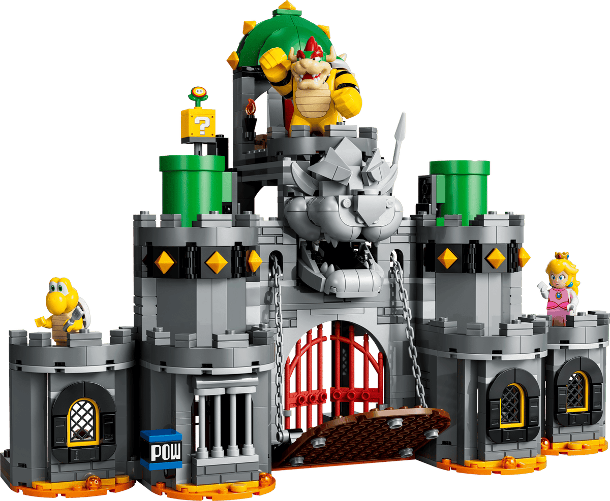 Fire Mario & Bowser's Castle