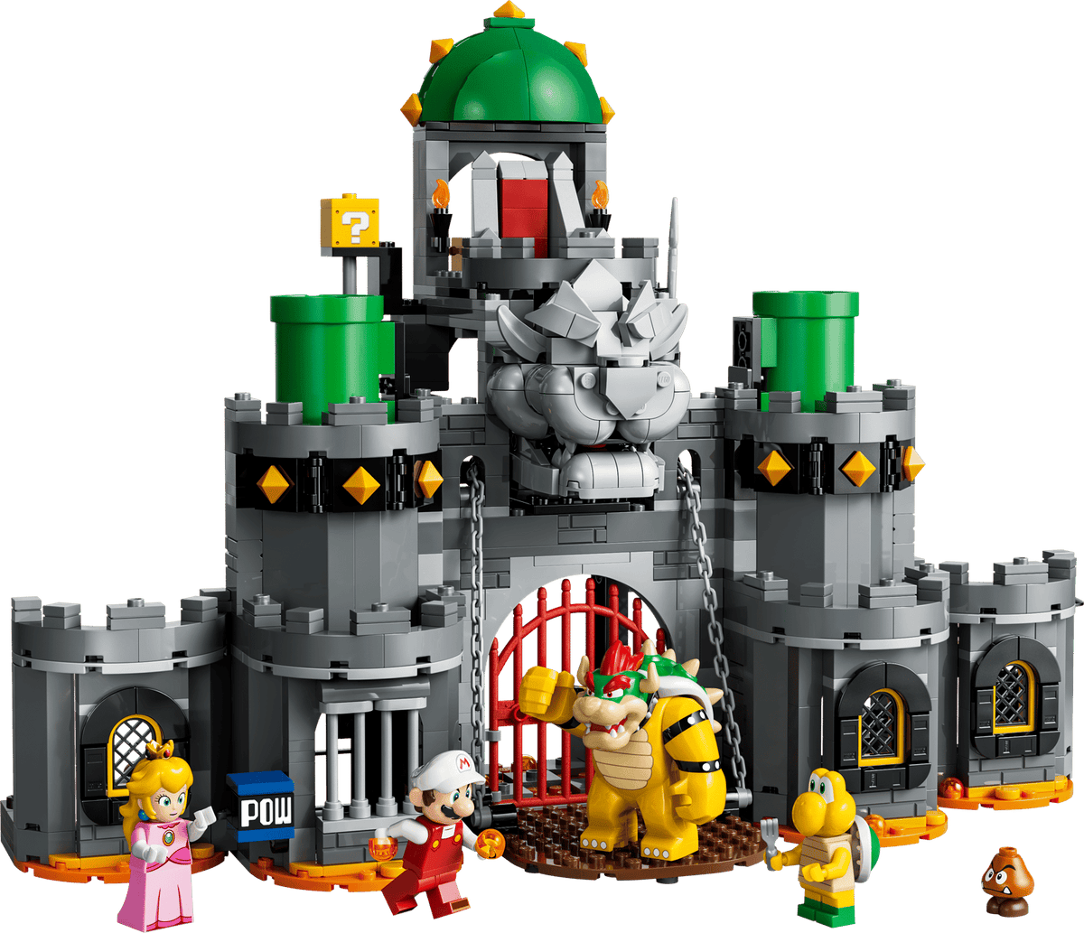 Fire Mario & Bowser's Castle