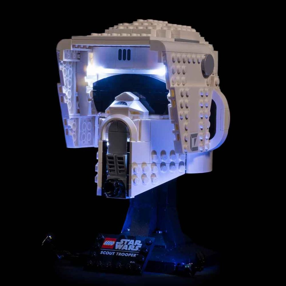 Light My Bricks (LMB) Light kit for LEGO # 75305 Scout Trooper Helmet