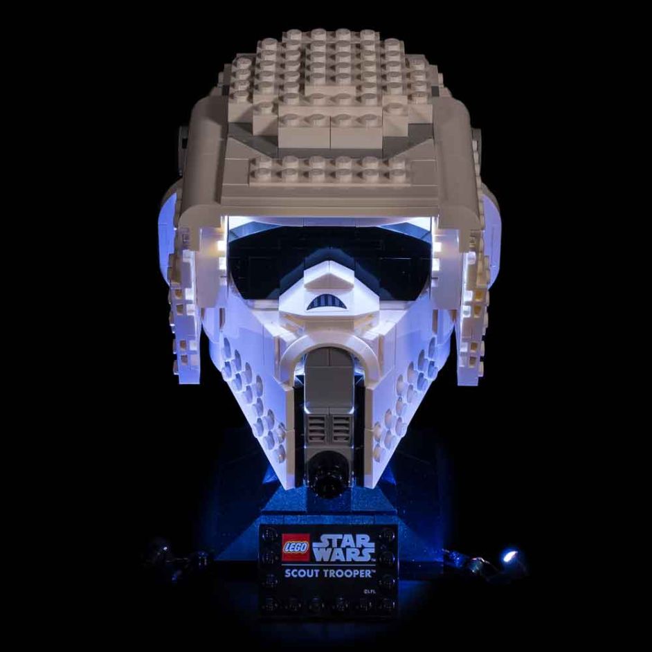 Light My Bricks (LMB) Light kit for LEGO # 75305 Scout Trooper Helmet