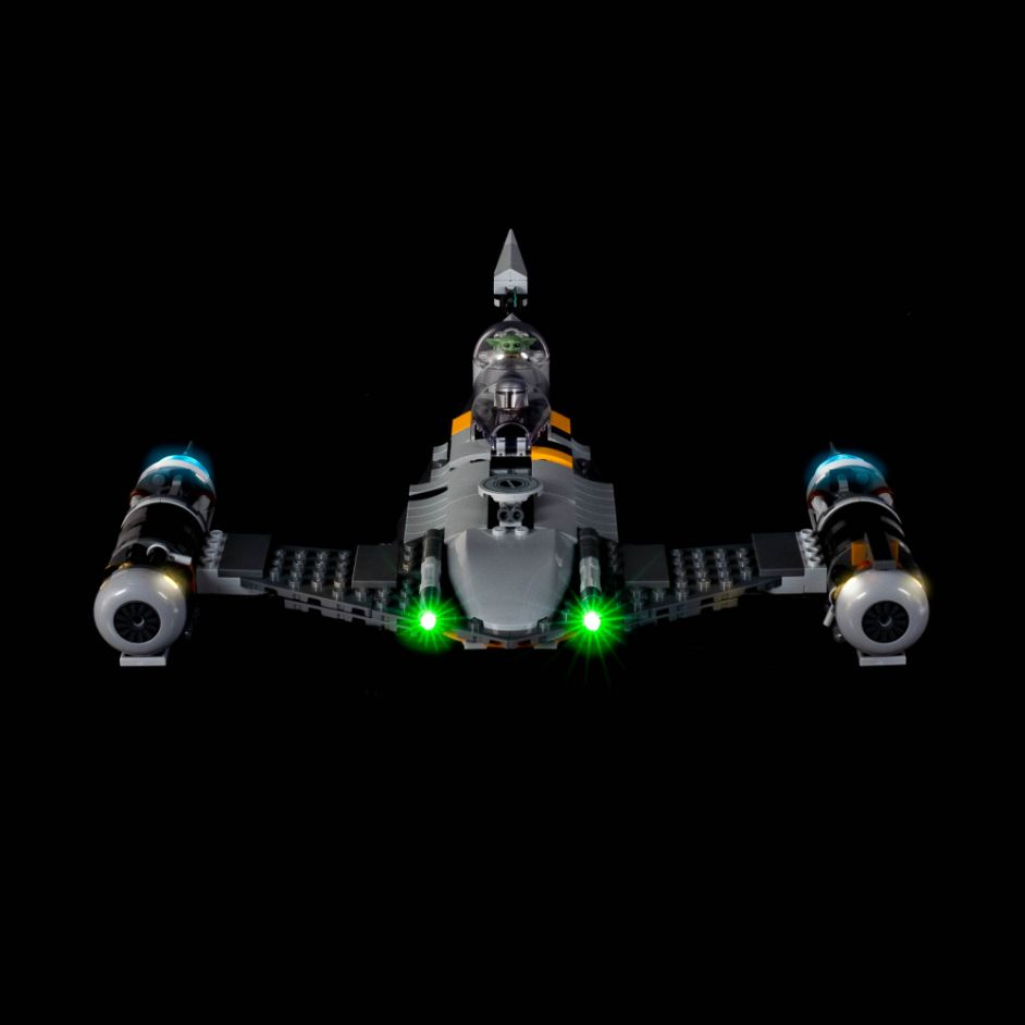 Light My Bricks (LMB) Light kit for LEGO # 75325 The Mandalorian's N-1 Starfighter