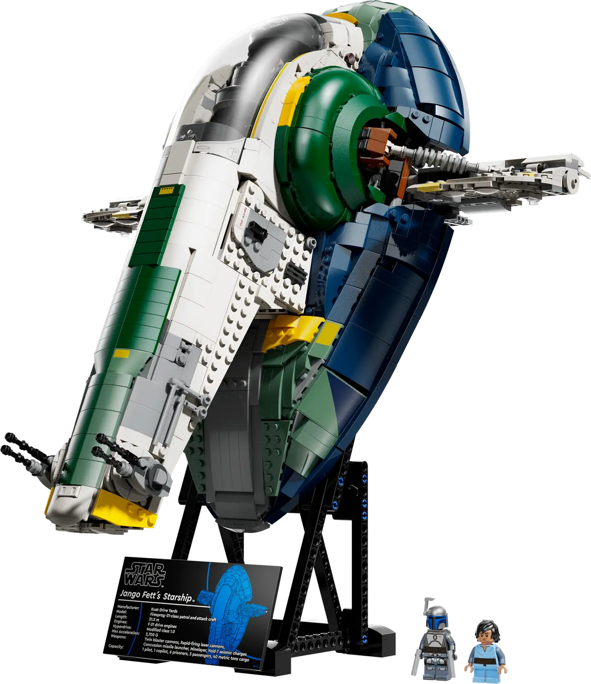 Jango Fett's Firespray-Class Starship