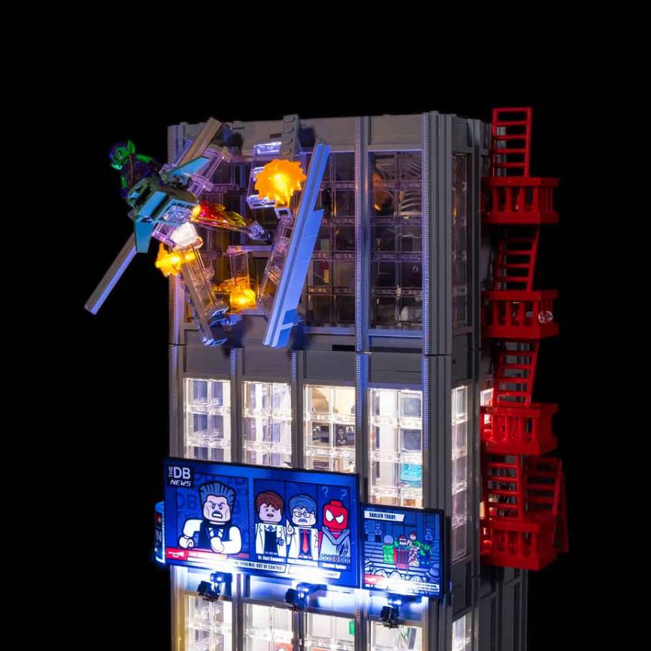 Light My Bricks (LMB) Light kit for LEGO # 76178 Daily Bugle