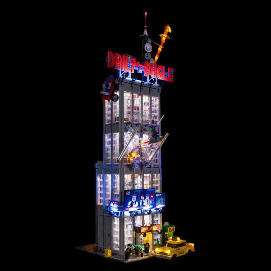 Light My Bricks (LMB) Light kit for LEGO # 76178 Daily Bugle