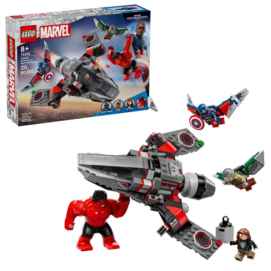 Captain America vs. Red Hulk Battle