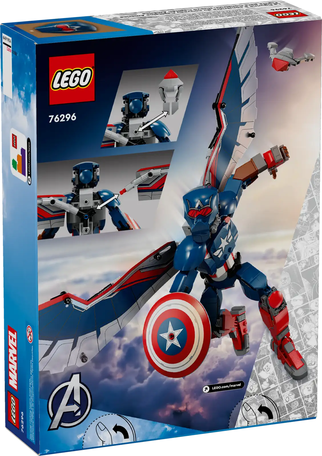 New Captain America Construction Figure