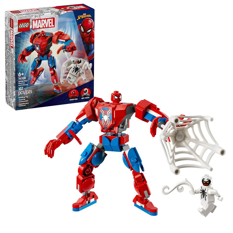 Spider-Man Mech vs. Anti-Venom