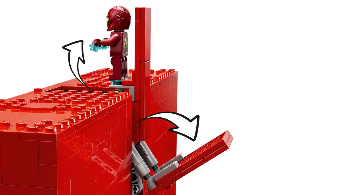 Marvel Logo & Minifigures