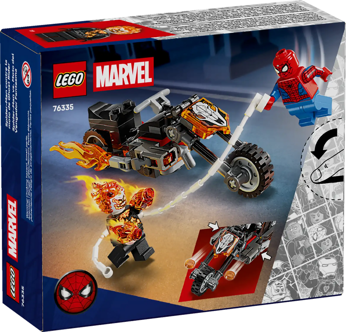 Spider-Man vs. Ghost Rider Motorcycle