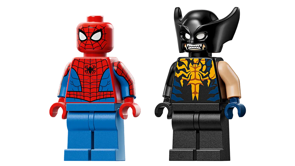 Spider-Man Car vs. Venomized Wolverine