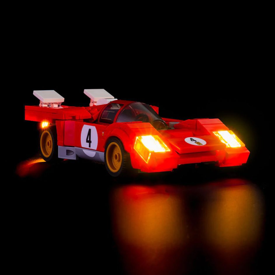 Light My Bricks (LMB) Light kit for LEGO # 76906 Speed Champions 1970 Ferrari 512 M