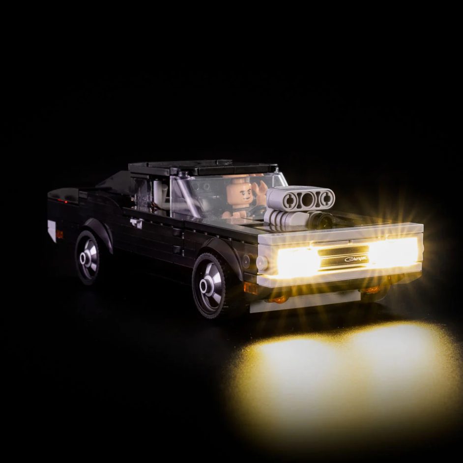 Light My Bricks (LMB) Light kit for LEGO # 76912 Speed Champions 1970 Dodge Charger R/T
