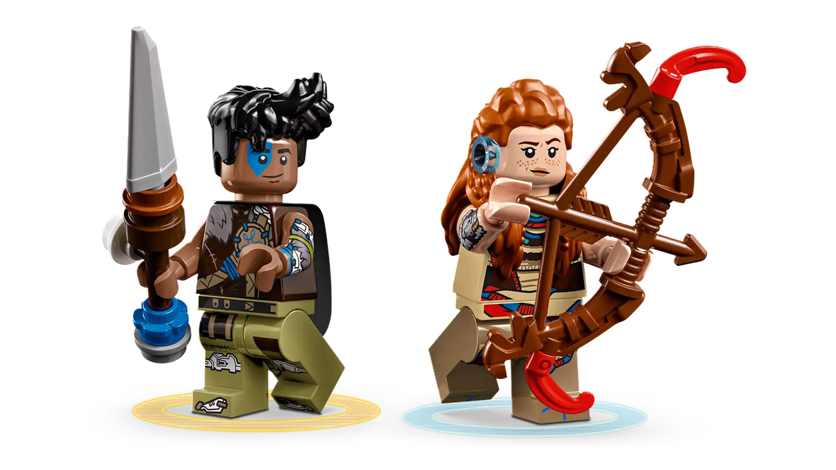 Aloy & Varl vs. Shell-Walker & Sawtooth