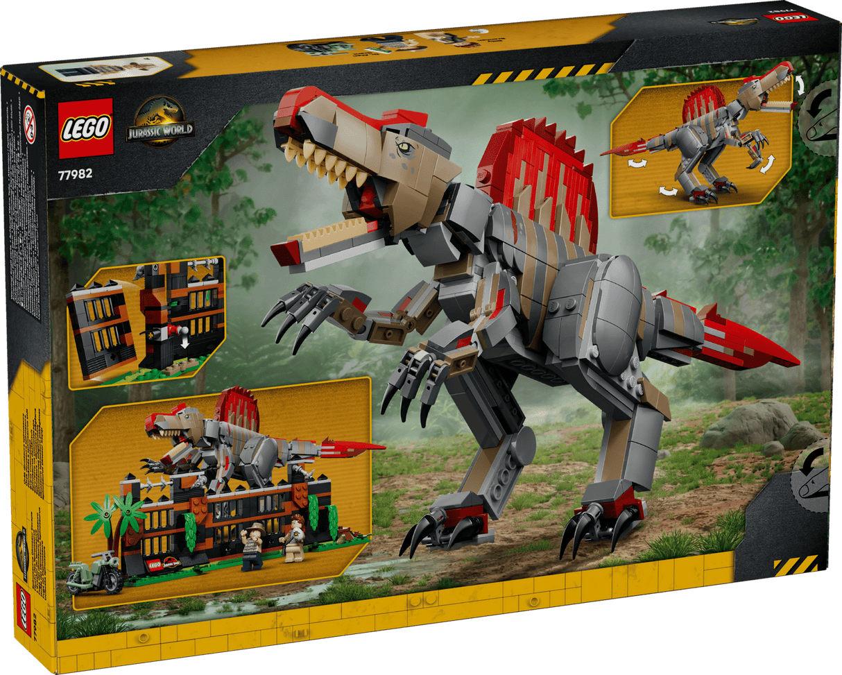 Spinosaurus Dinosaur Escape