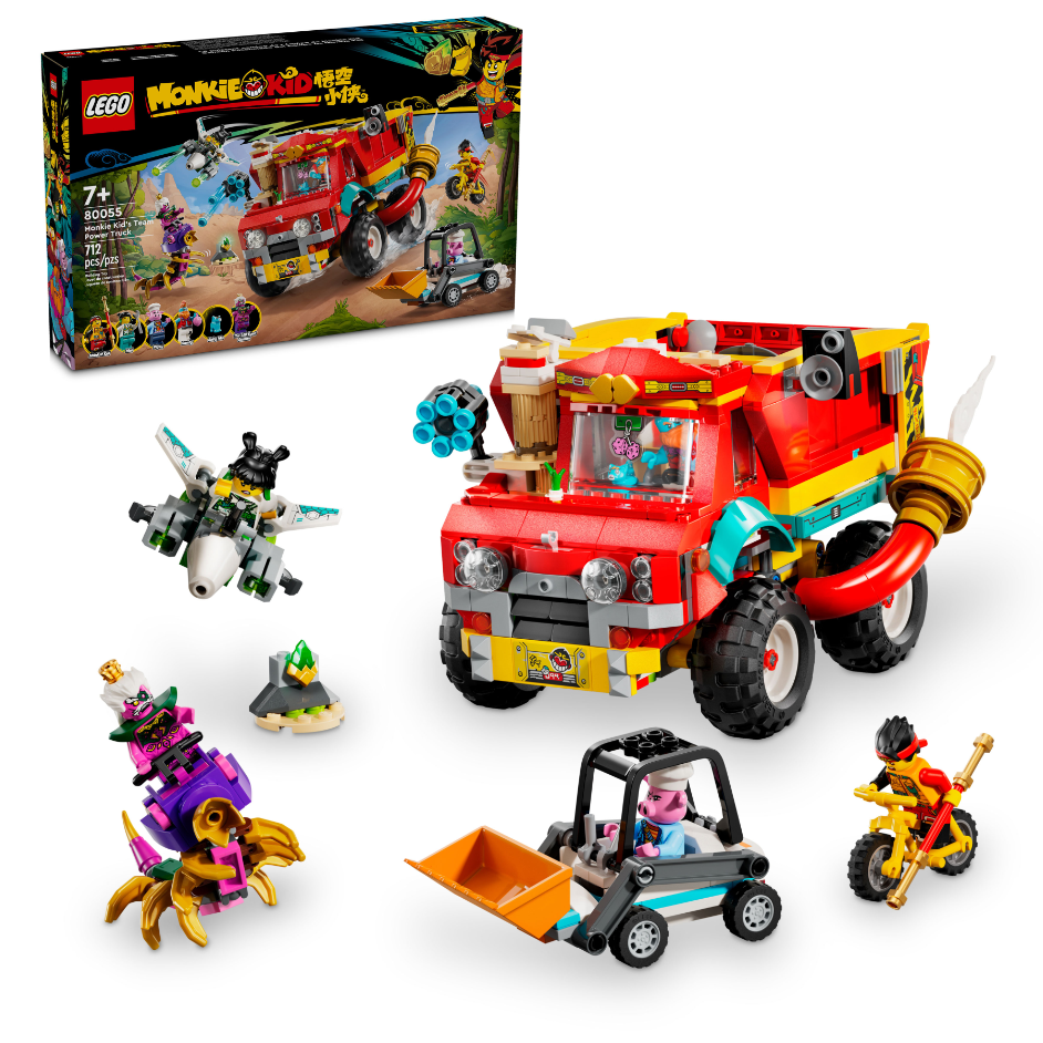 Monkie Kid's Team Power Truck