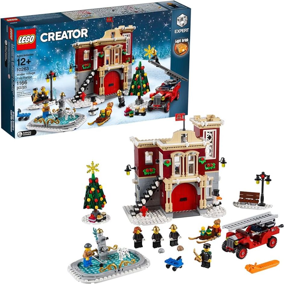 Winter Village Fire Station
