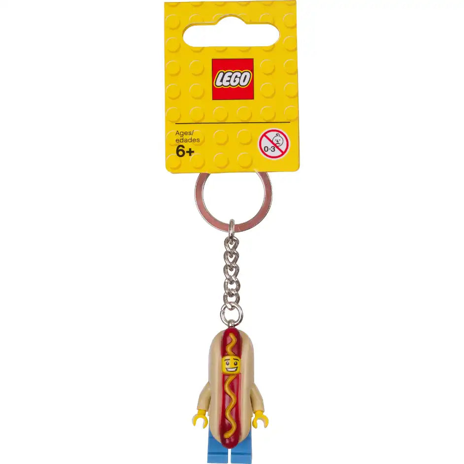 Hot Dog Guy Keychain
