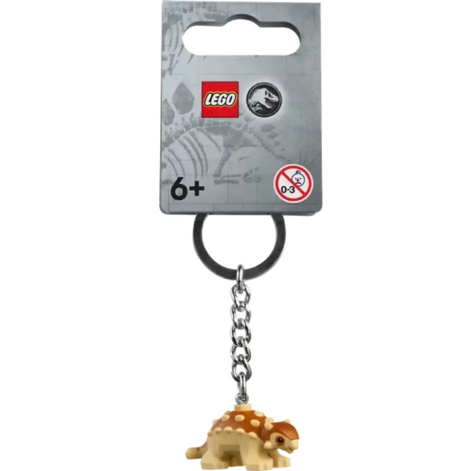 Baby Ankylosaurus Key Chain