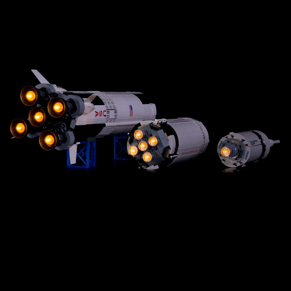 Light My Bricks (LMB) Light Kit for LEGO #92176 NASA Apollo Saturn V