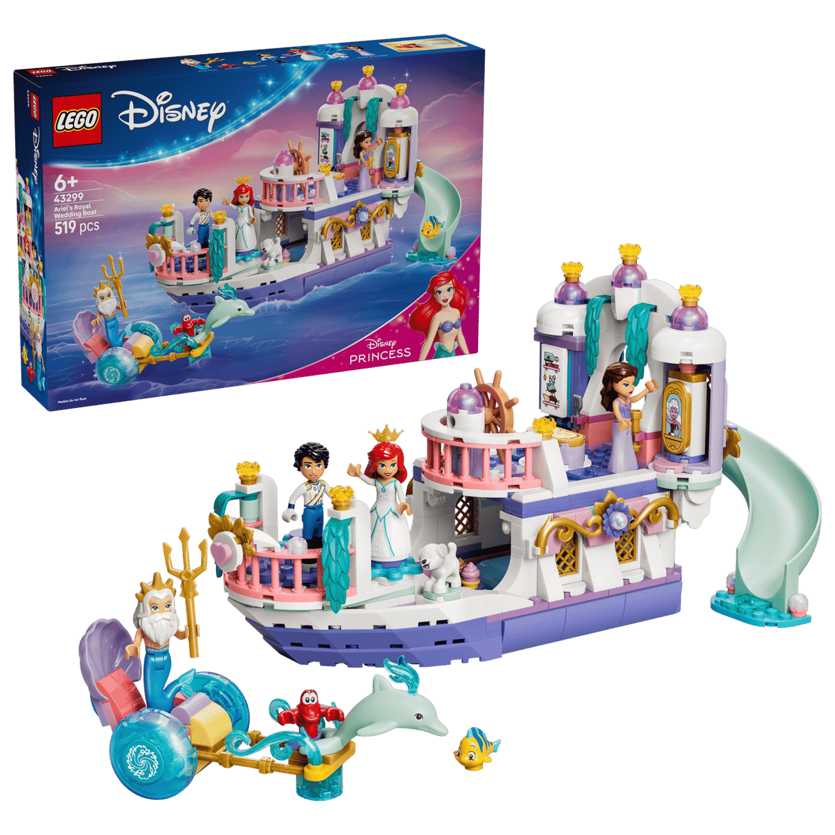 Ariel's Royal Wedding Boat