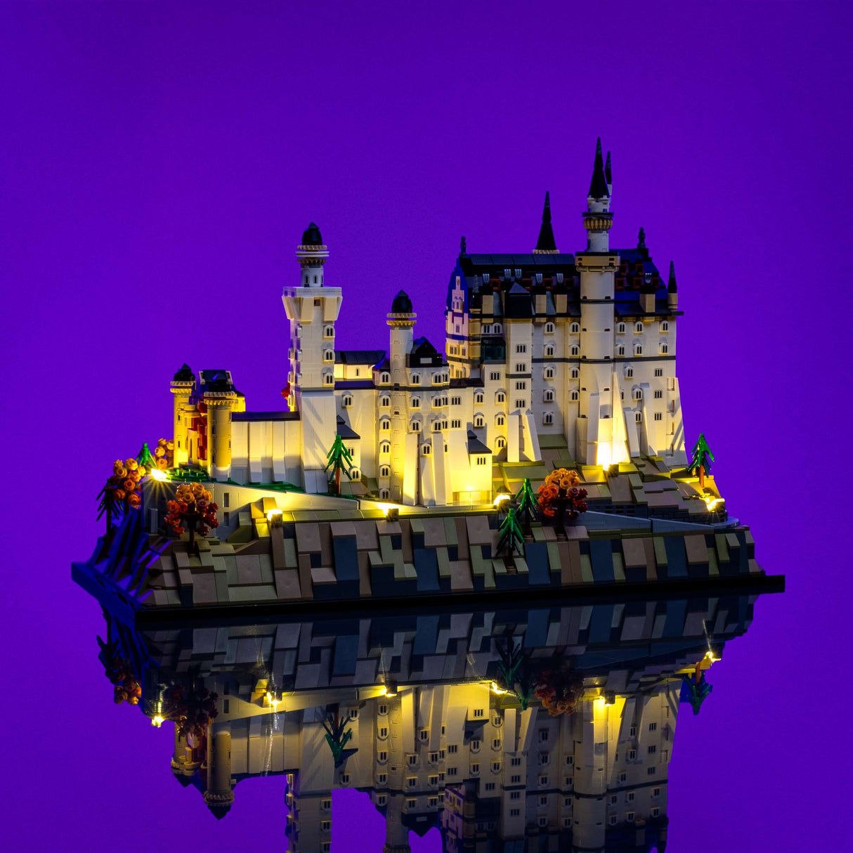 Light My Bricks (LMB) 2.0 Light Kit for LEGO Architecture #21063 Neuschwanstein Castle