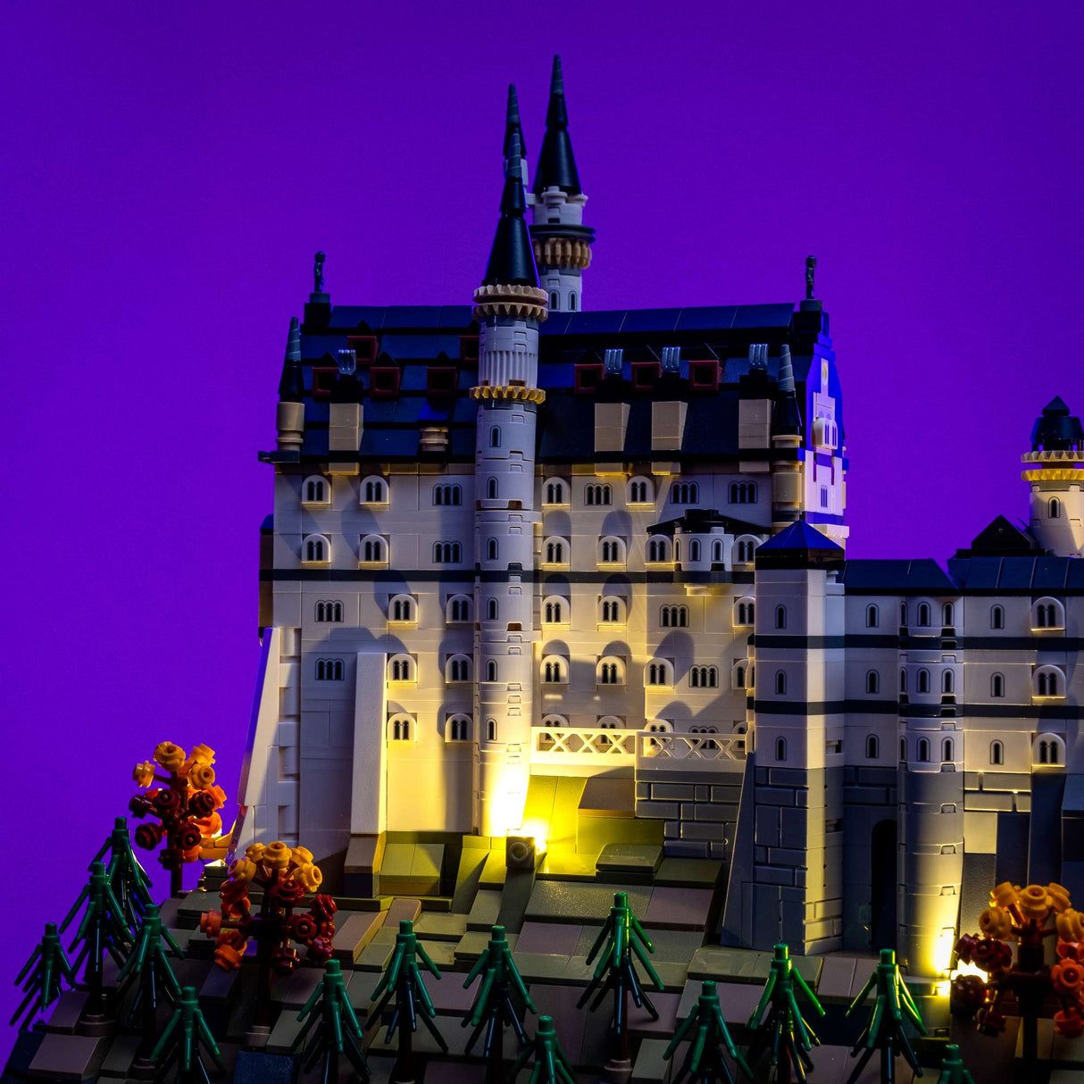Light My Bricks (LMB) 2.0 Light Kit for LEGO Architecture #21063 Neuschwanstein Castle