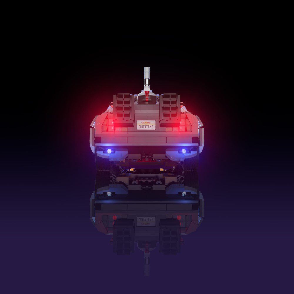 Light My Bricks (LMB) 2.0 Light Kit for LEGO #10300 Back to the Future Time Machine