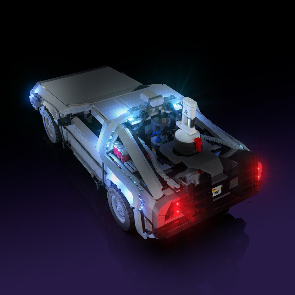 Light My Bricks (LMB) 2.0 Light Kit for LEGO #10300 Back to the Future Time Machine