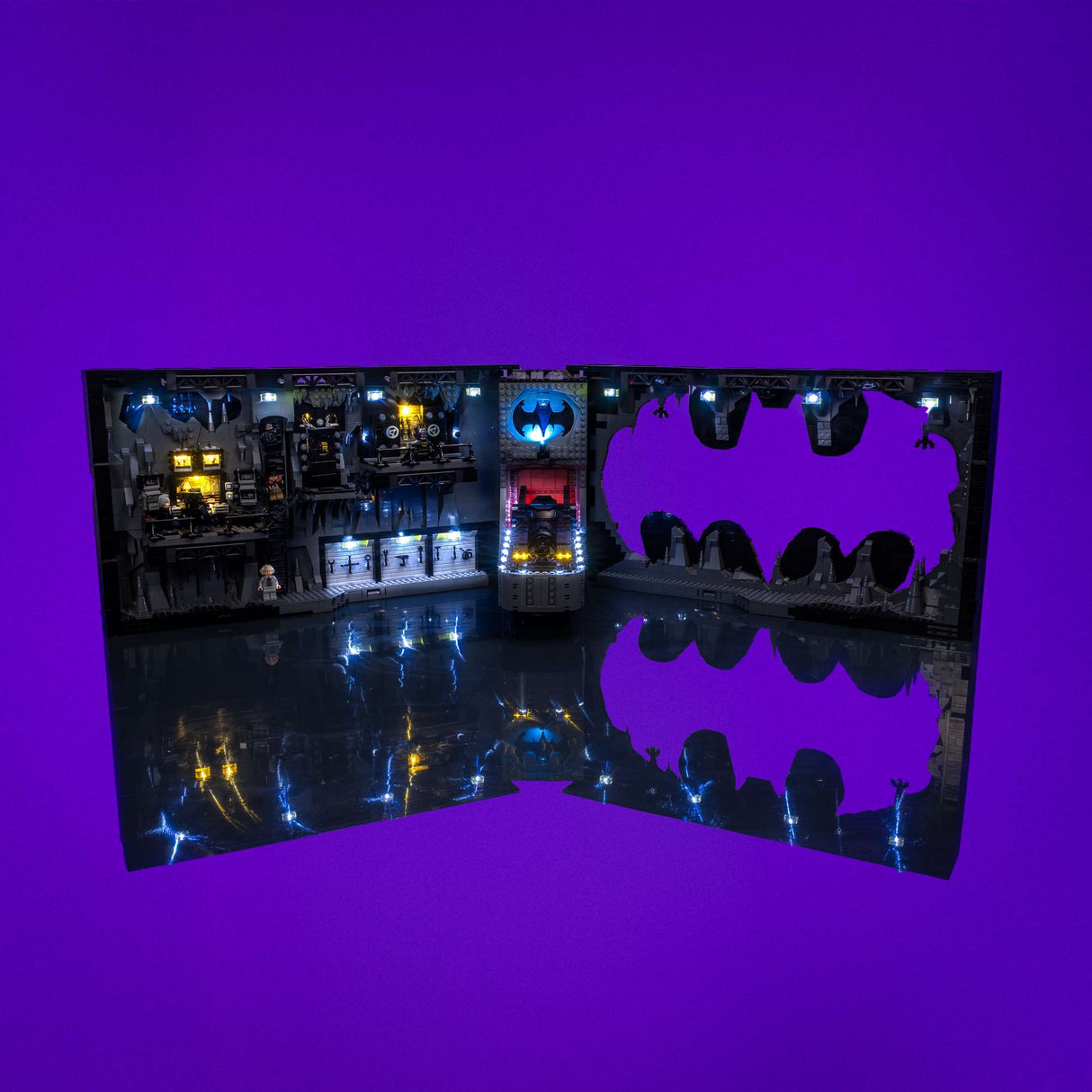 Light My Bricks (LMB) 2.0 Light Kit for LEGO #76252 Batcave™ – Shadow Box