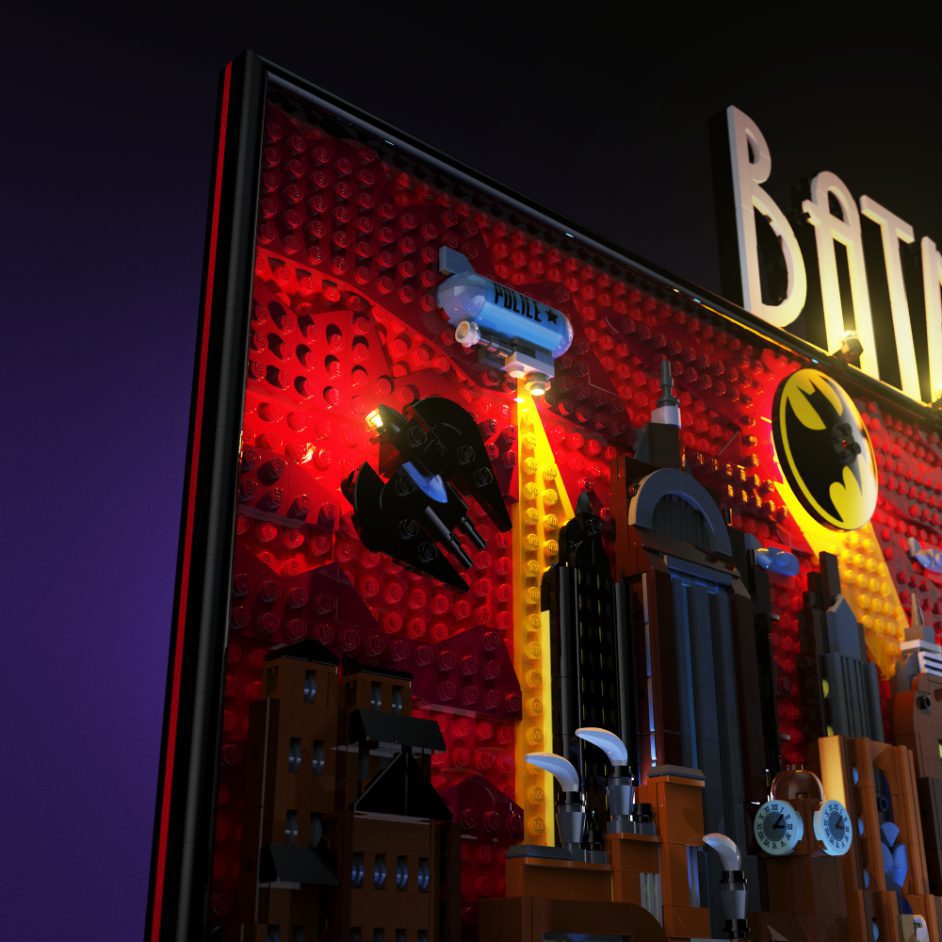Light My Bricks (LMB) 2.0 Light Kit for LEGO #76271 Batman The Animated Series Gotham City